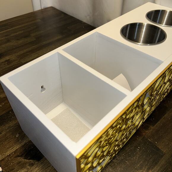 HAIR TOOL ORGANIZER Dryer Storage Blow Dryer Holder Bathroom CRATEHILL (Black) - Picture 10 of 13